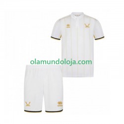 Camisola Sheffield United Criança Equipamento Segundo 2025-2026 Manga Curta